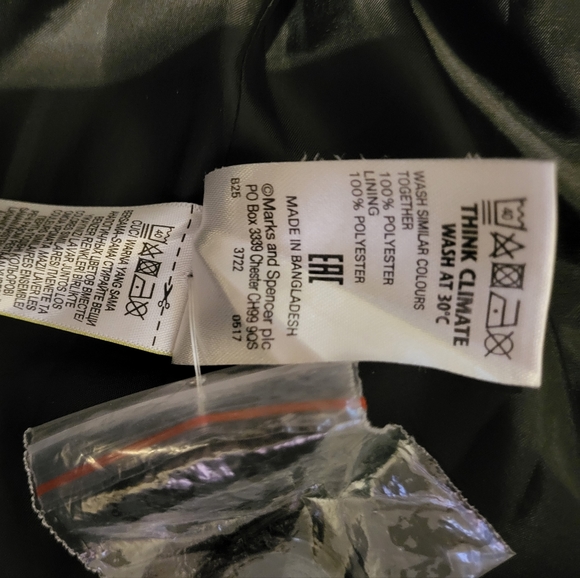 M&S houndstooth trench coat - Picture 8 of 8